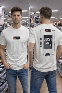 Men's T-shirt White %100 Turkish Cotton Regular Fit Premium Quality S-M-L-XL-XXL